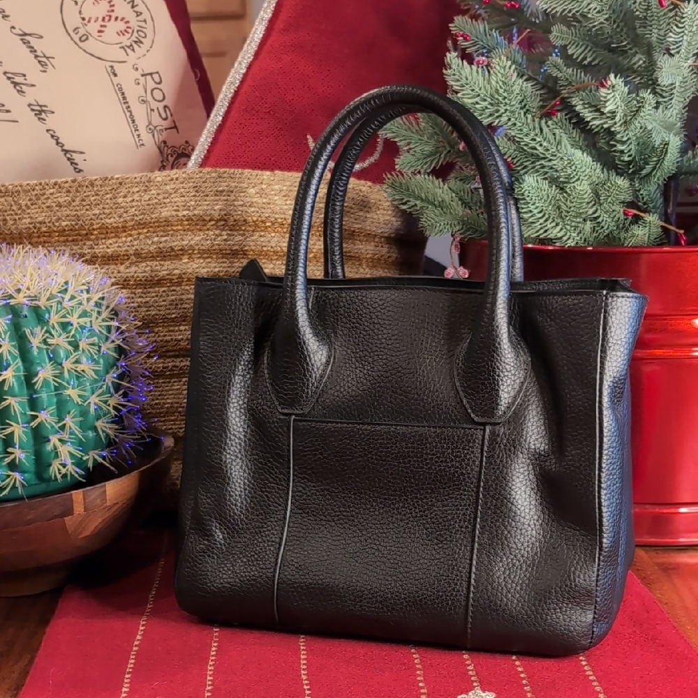 ANTONIO MELANI Leather Tote Bag